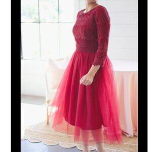 Dainty Jewell's Lace Tulle Dress Whimsical Wishes Dress XL
